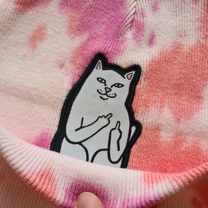 BEANIE TIE DYE NERMAL - PINK