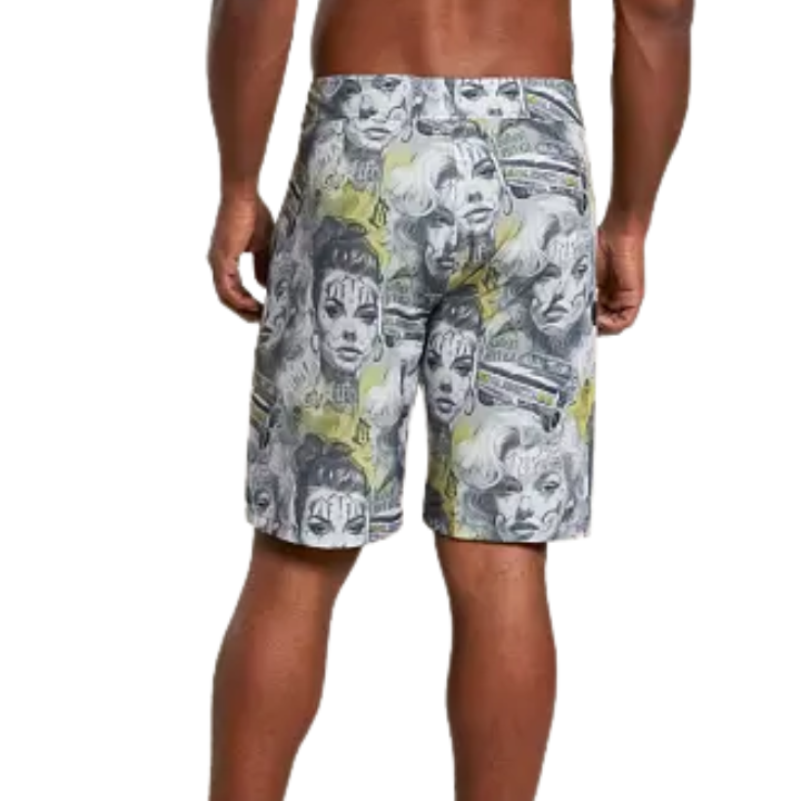 BOARDSHORT DOUBLES - BLK