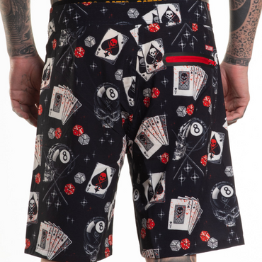 BOARDSHORT EIGHT BALL - BLK