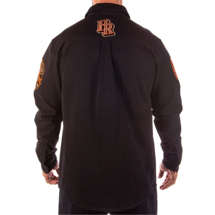 BUTTON UP THE MECHANIC - BLK