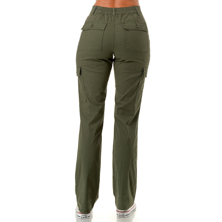 CARGO PANT BOOT CUT - OLI