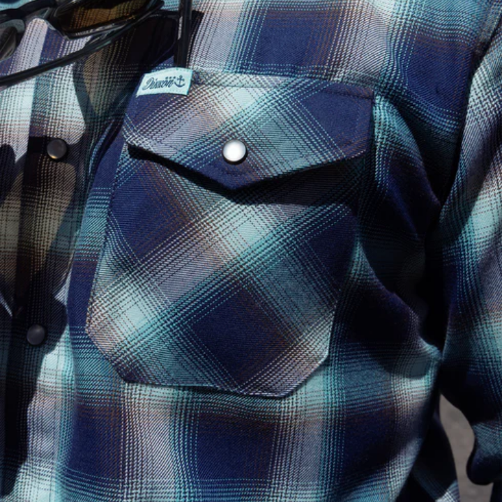 FLANNEL ANGLER - BLWHT