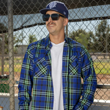 FLANNEL THE JET - NVY