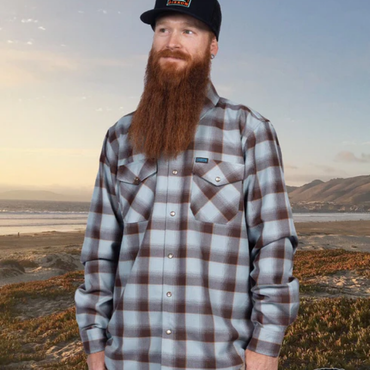 FLANNEL THE PISMO - BRNBL