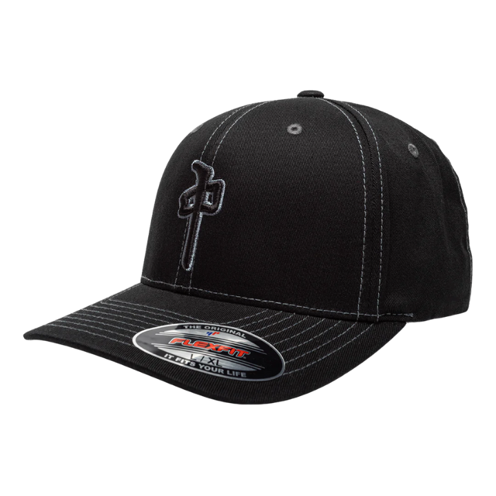 FLEXFIT OG CONTRAST STITCH - BKGY