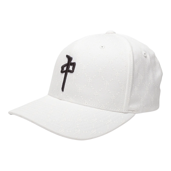 FLEXFIT OG PUFFY CC PATTERN - WHT