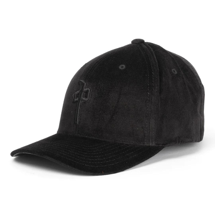 FLEXFIT OG PUFFY CORDUROY - BKBK