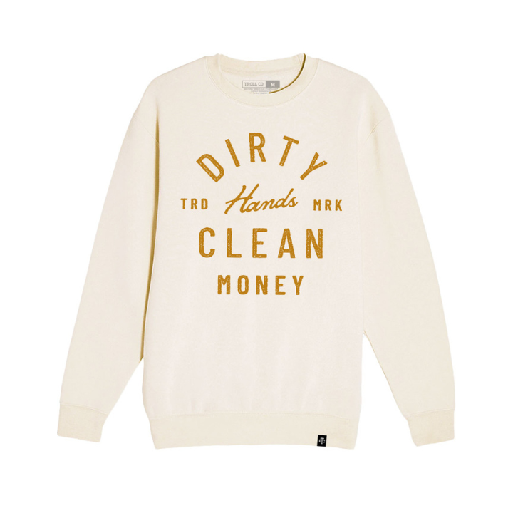 GIRLS CREWNECK JUNO - SAND