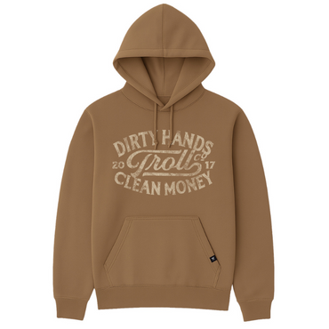 GIRLS HOODY MODEL T - TAN