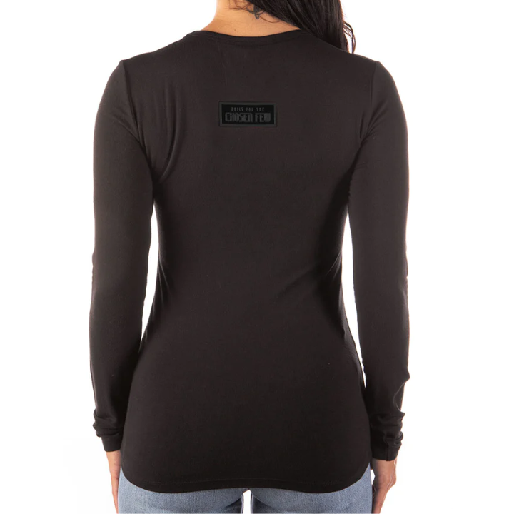 GIRLS L/S C.F. ELITE SQUAD - BLK