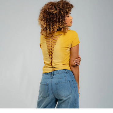 GIRLS S/S AMERICAN MADE - GOLD