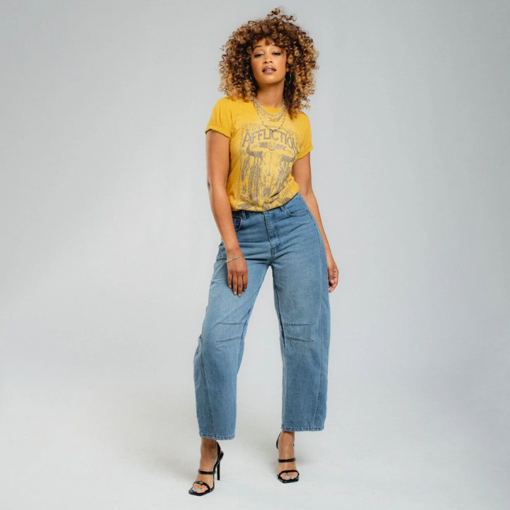 GIRLS S/S AMERICAN MADE - GOLD