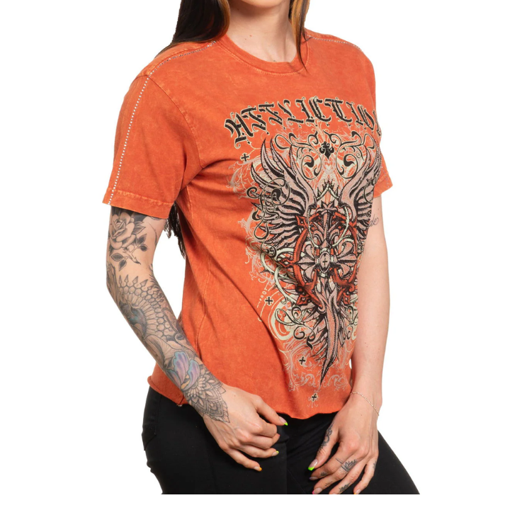 GIRLS S/S AWAKENING LIGHT - RUST