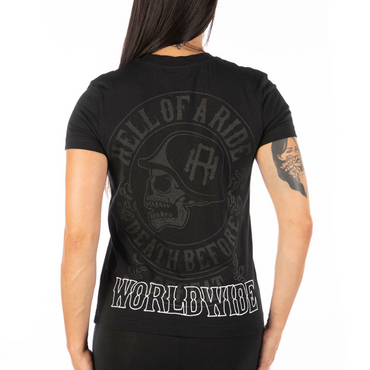 GIRLS S/S BLACK MANTA - BLK