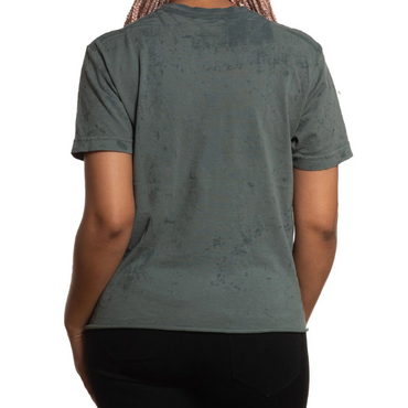 GIRLS S/S LOVE GUN - SAGE