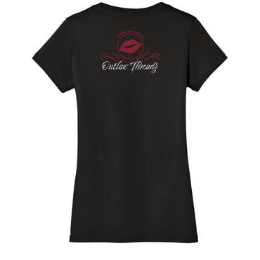 GIRLS S/S PRETTY EYES - BLK