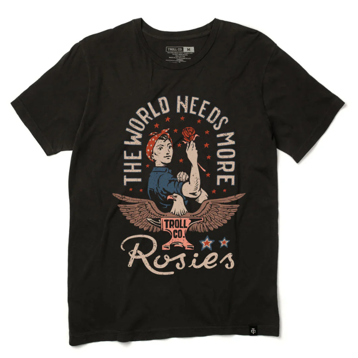 GIRLS S/S ROSIE - BLK