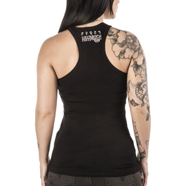 GIRLS TANK BOOK OF REVELATIONS - BLK