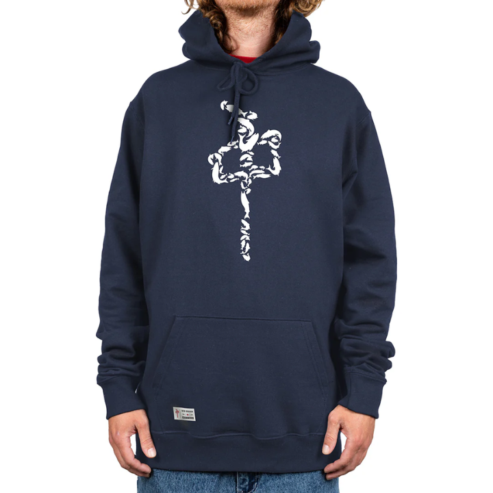 HOODY ANGLER - NAVY