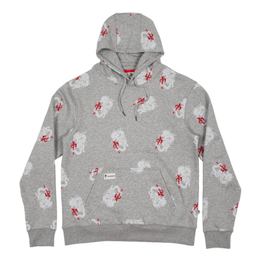 HOODY CHUNG DRAGON - GRY