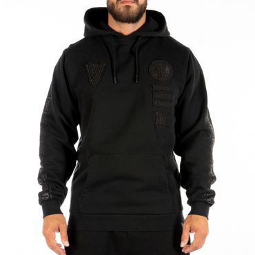 HOODY PALAZZO - BLK