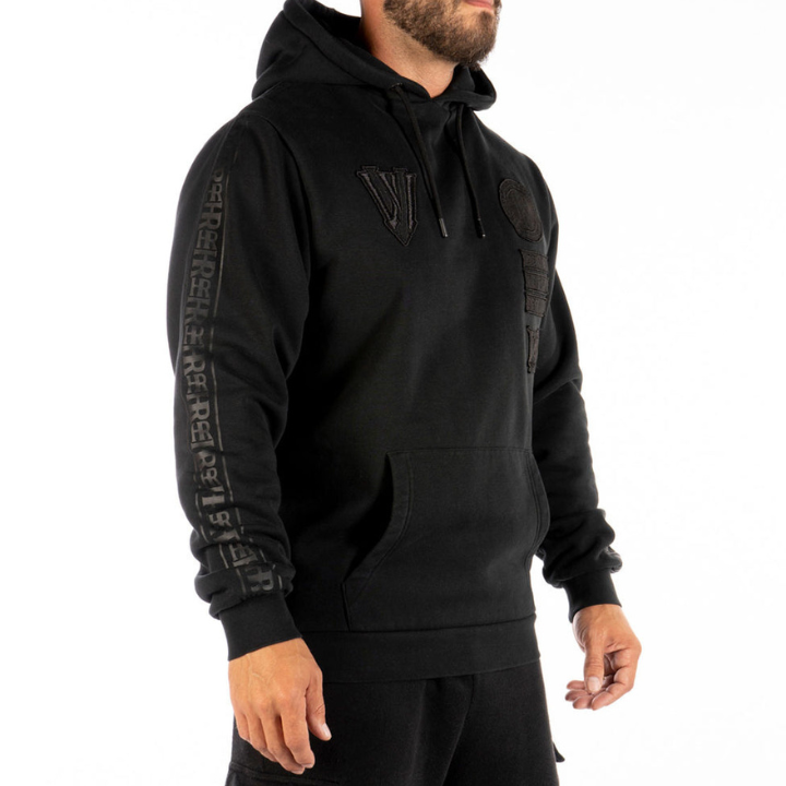 HOODY PALAZZO - BLK
