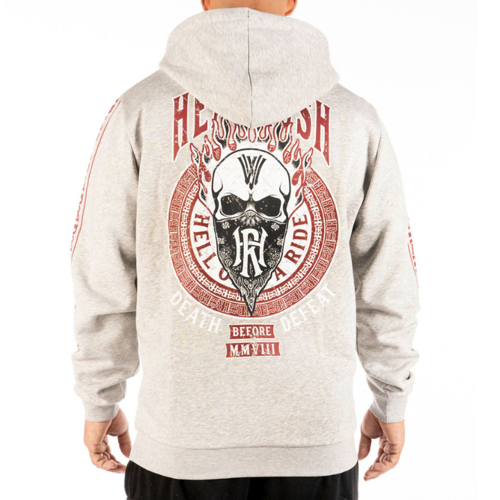 HOODY PALAZZO - GRY
