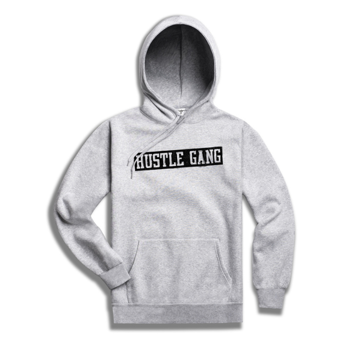 HOODY STAMP - GRY