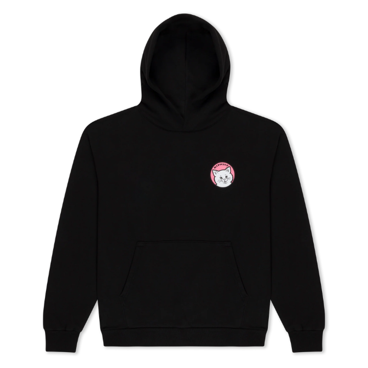 HOODY STOP BEING A PUSSY - BLK