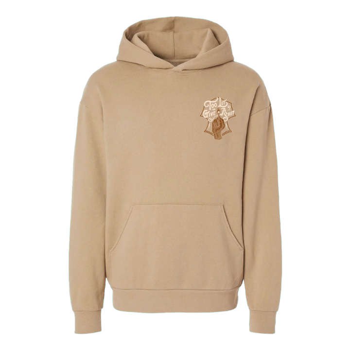 HOODY TOO LIT - SAND