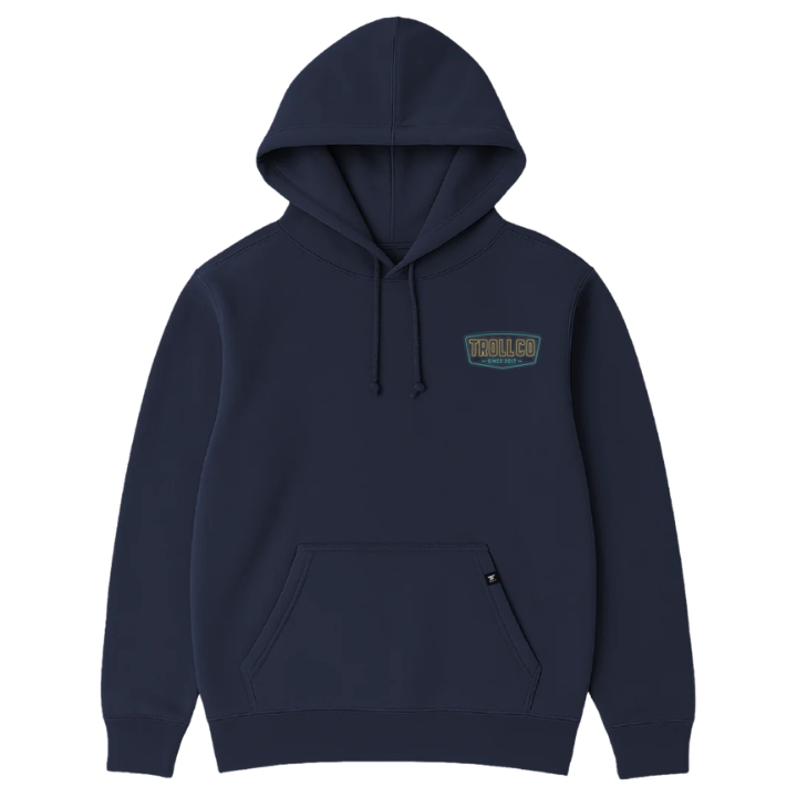 HOODY WHUS NEON NAVY - NAVY