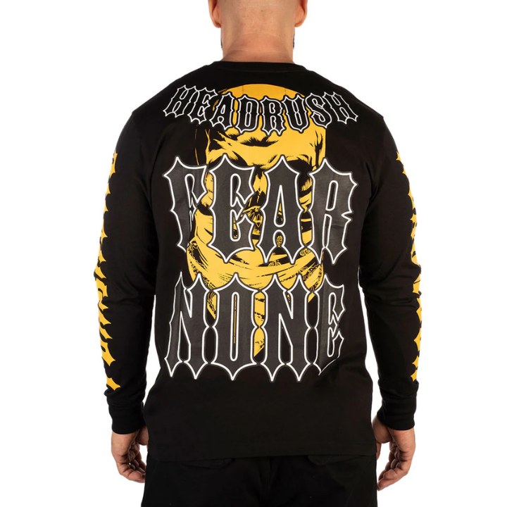 L/S CONQUERED - BLK