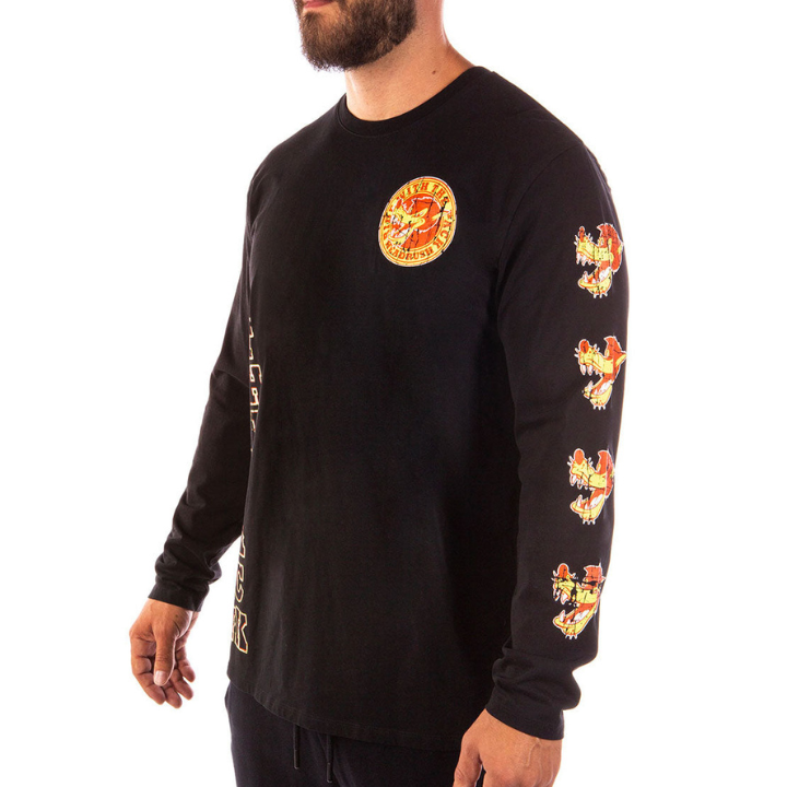 L/S RIDE WITH THE PACK - BLK