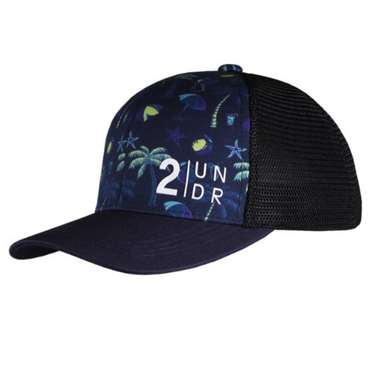 MESHBACK MIDNIGHT OASIS - BLUE