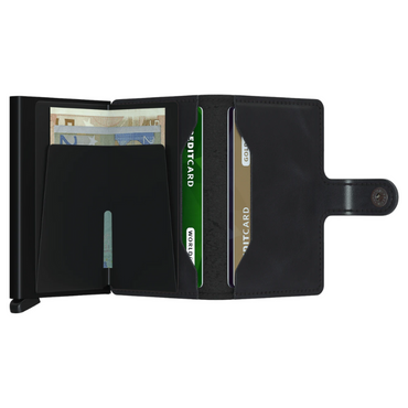 MINIWALLET VINTAGE - BLK