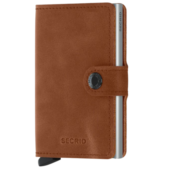 MINIWALLET VINTAGE - COGN