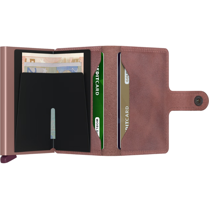 MINIWALLET VINTAGE - MAUV