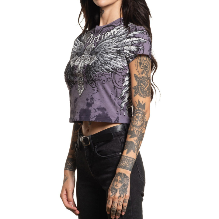 GIRLS S/S JOVIAL - PUR