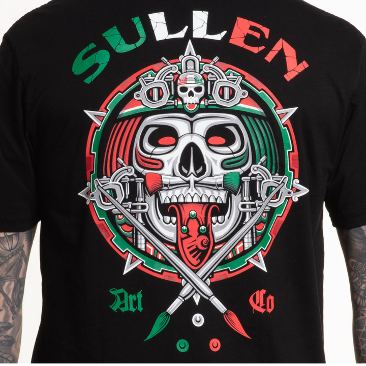S/S AZTEC MEXICO - BLK