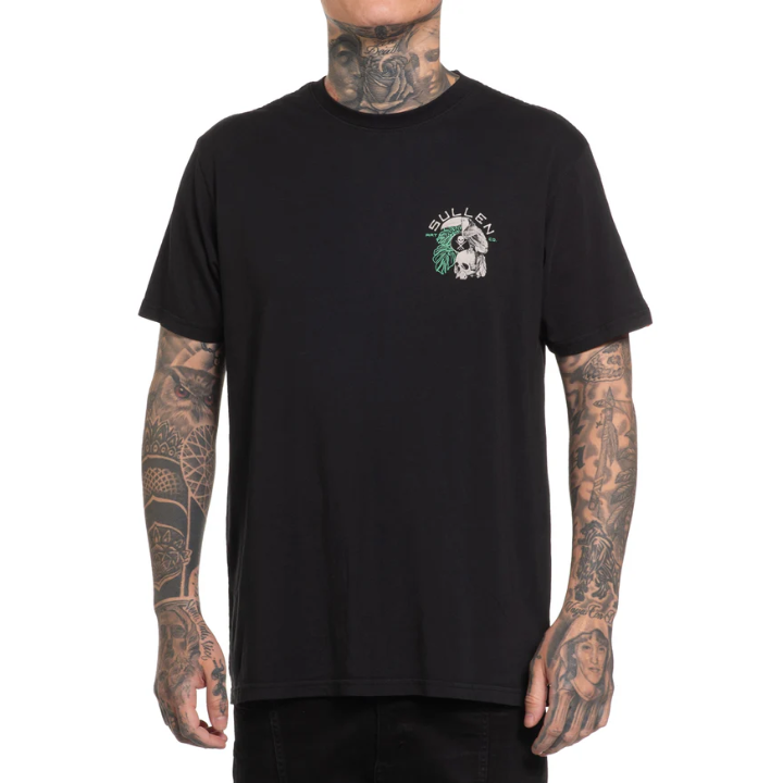 S/S BIRDS OF PARADISE - BLK