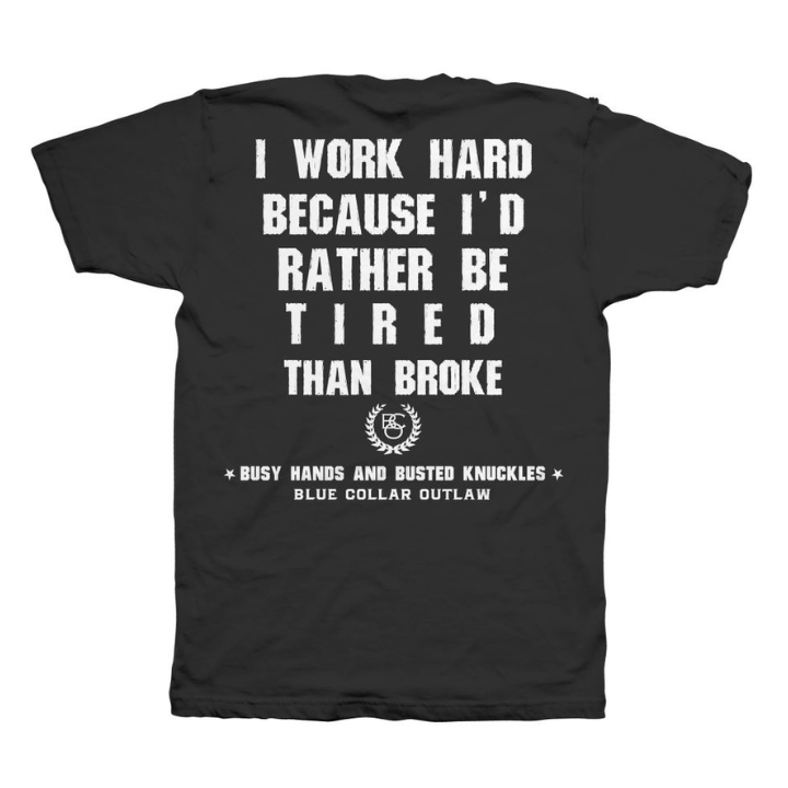S/S BROKE - BLK