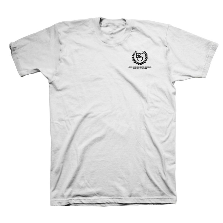 S/S BROKE - WHT