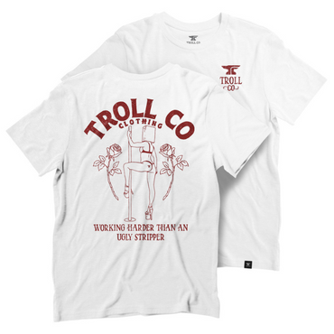 S/S BUTTERFACE - WHT