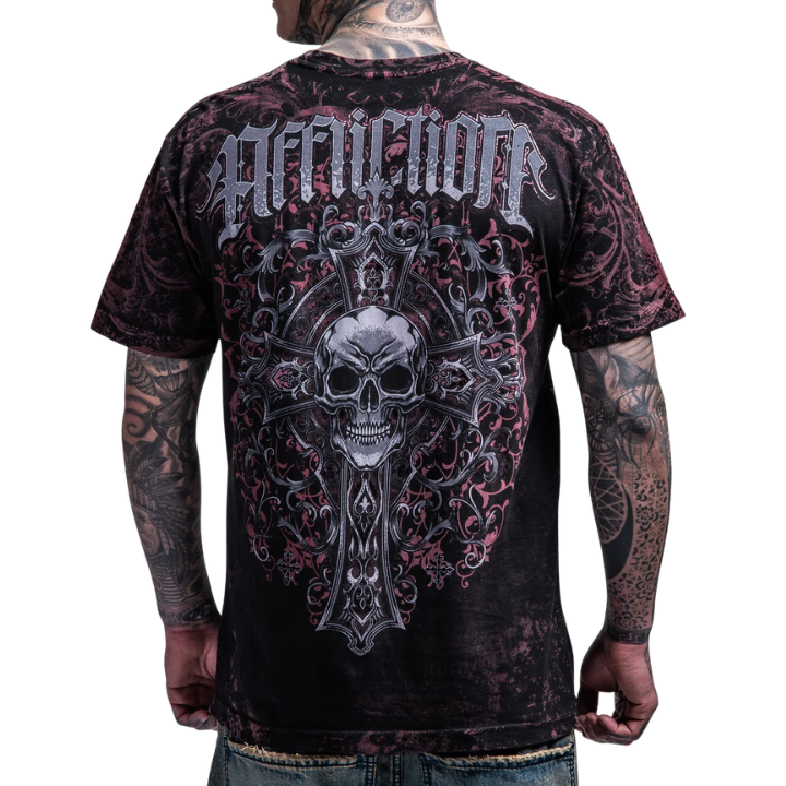 S/S DIVINE GRAVE - BLK