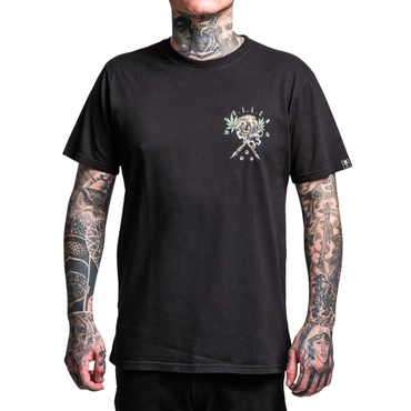 S/S FLOWER GOD - BLK