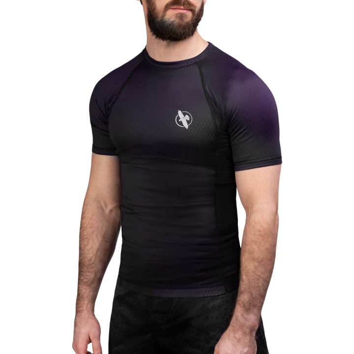 S/S FUSION RASHGAURD - BLACK