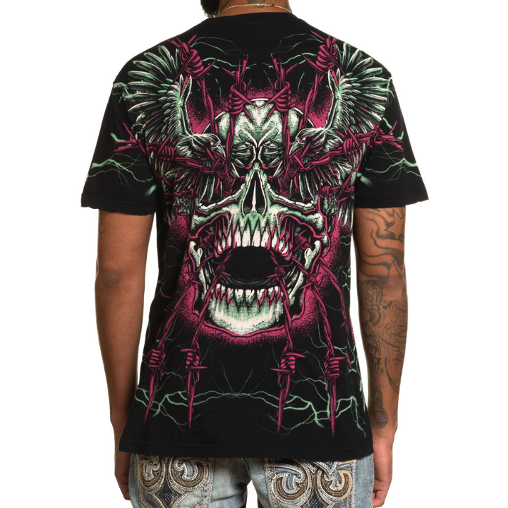 S/S GHOST IMAGE - BLK