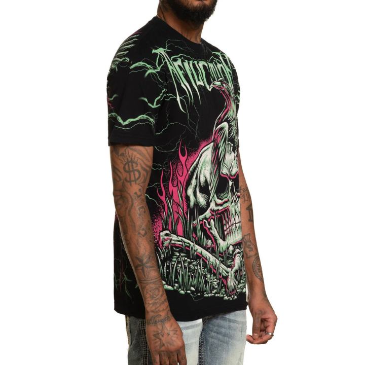 S/S GHOST IMAGE - BLK