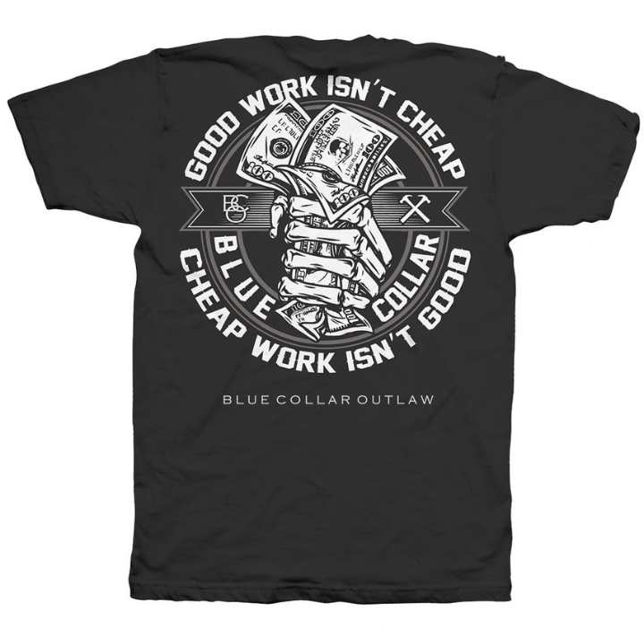 S/S GOOD WORK - BLK