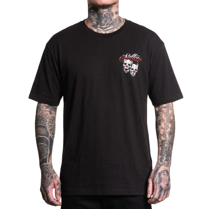 S/S HIGH AND LOW - BLK